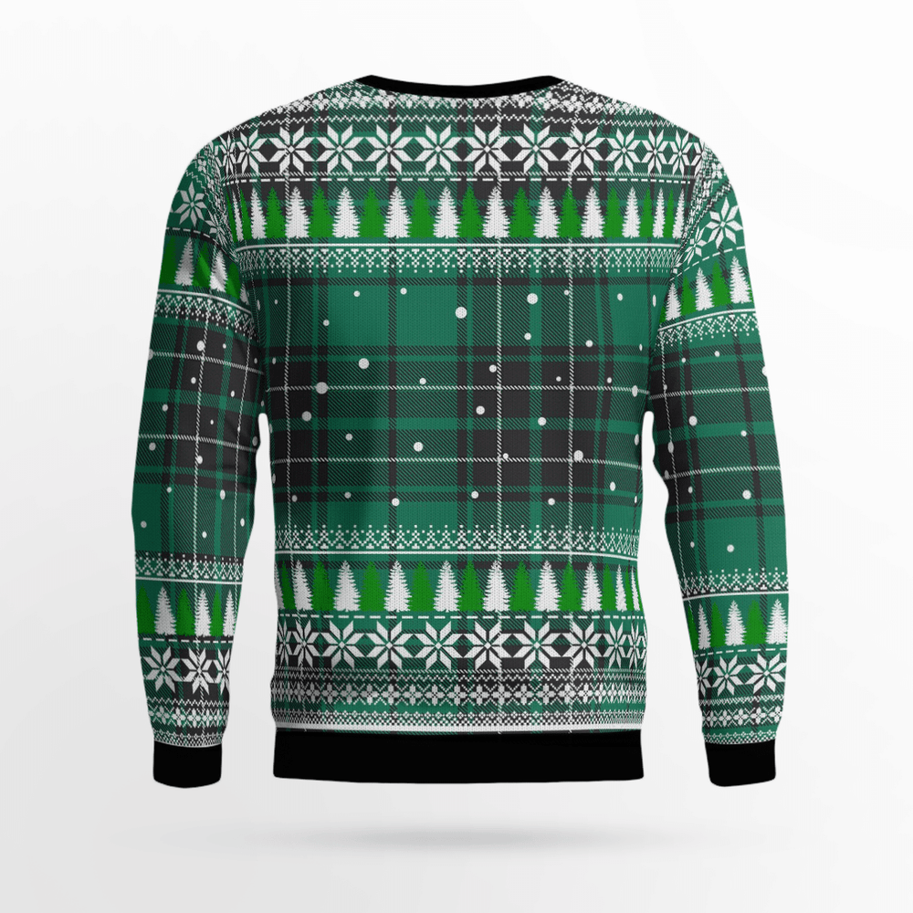 Clan MacLean Hunting Ancient Crest Tartan Christmas Ugly Sweater EF74 MacLean Hunting Ancient Crest Tartan Tartan Ugly Sweater