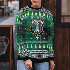 Clan MacLean Hunting Ancient Crest Tartan Christmas Ugly Sweater EF74 MacLean Hunting Ancient Crest Tartan Tartan Ugly Sweater