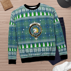 Clan Oliphant Ancient Crest Tartan Christmas Ugly Sweater PH78 Oliphant Ancient Crest Tartan Tartan Ugly Sweater
