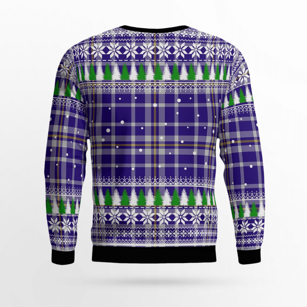 Clan Ochterlony Crest Tartan Christmas Ugly Sweater ZX23 Ochterlony Crest Tartan Tartan Ugly Sweater