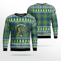 Clan Johnston Ancient Crest Tartan Christmas Ugly Sweater GE82 Johnston Ancient Crest Tartan Tartan Ugly Sweater