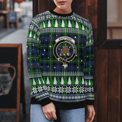 Clan MacKenzie Modern Crest Tartan Christmas Ugly Sweater UD13 MacKenzie Modern Crest Tartan Tartan Ugly Sweater