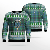 Clan MacInnes Ancient Crest Tartan Christmas Ugly Sweater LG95 MacInnes Ancient Crest Tartan Tartan Ugly Sweater