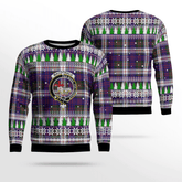 Clan MacDonald Dress Modern Crest Tartan Christmas Ugly Sweater HE33 MacDonald Dress Modern Crest Tartan Tartan Ugly Sweater