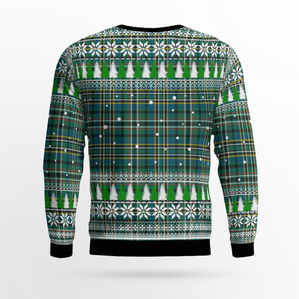 Clan Scott Green Ancient Crest Tartan Christmas Ugly Sweater QK36 Scott Green Ancient Crest Tartan Tartan Ugly Sweater