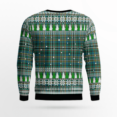 Clan Scott Green Ancient Crest Tartan Christmas Ugly Sweater QK36 Scott Green Ancient Crest Tartan Tartan Ugly Sweater