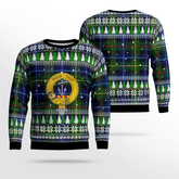 Clan Smith Modern Crest Tartan Christmas Ugly Sweater JN37 Smith Modern Crest Tartan Tartan Ugly Sweater