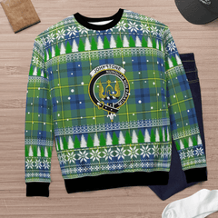 Clan Johnston Ancient Crest Tartan Christmas Ugly Sweater GE82 Johnston Ancient Crest Tartan Tartan Ugly Sweater
