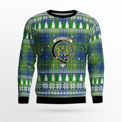 Clan Johnston Ancient Crest Tartan Christmas Ugly Sweater GE82 Johnston Ancient Crest Tartan Tartan Ugly Sweater