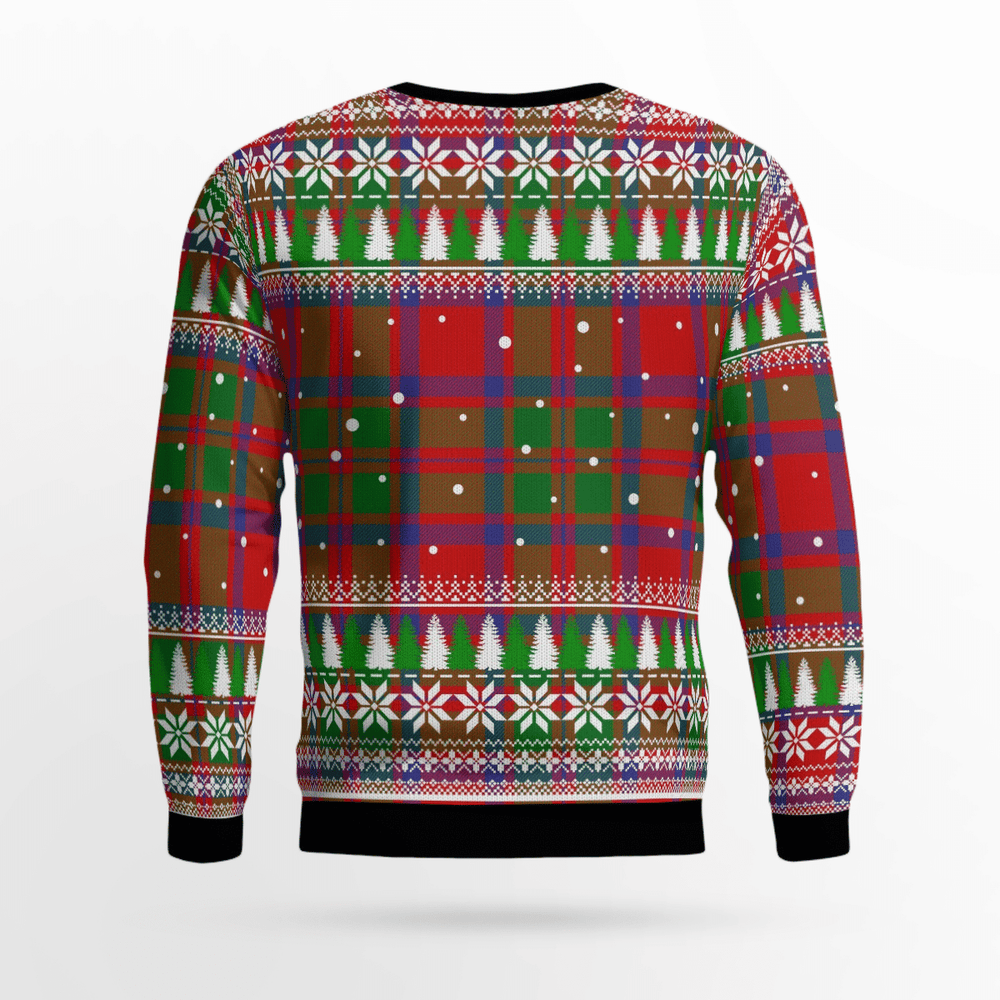 Clan MacKintosh Modern Crest Tartan Christmas Ugly Sweater FU47 MacKintosh Modern Crest Tartan Tartan Ugly Sweater