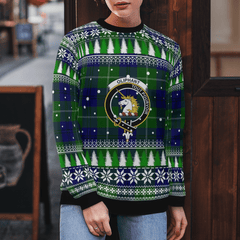 Clan Oliphant Modern Crest Tartan Christmas Ugly Sweater RF26 Oliphant Modern Crest Tartan Tartan Ugly Sweater