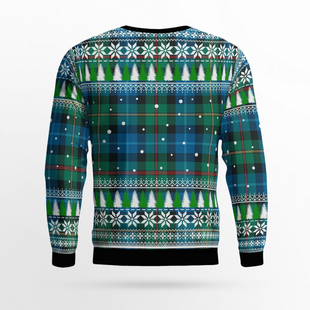 Clan Smith Ancient Crest Tartan Christmas Ugly Sweater JE68 Smith Ancient Crest Tartan Tartan Ugly Sweater
