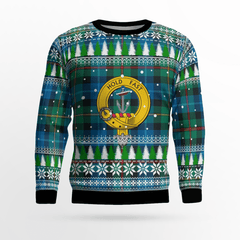 Clan Smith Ancient Crest Tartan Christmas Ugly Sweater JE68 Smith Ancient Crest Tartan Tartan Ugly Sweater
