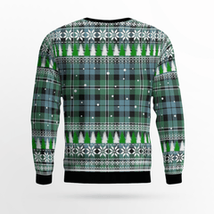 Clan Melville Crest Tartan Christmas Ugly Sweater NC97 Melville Crest Tartan Tartan Ugly Sweater