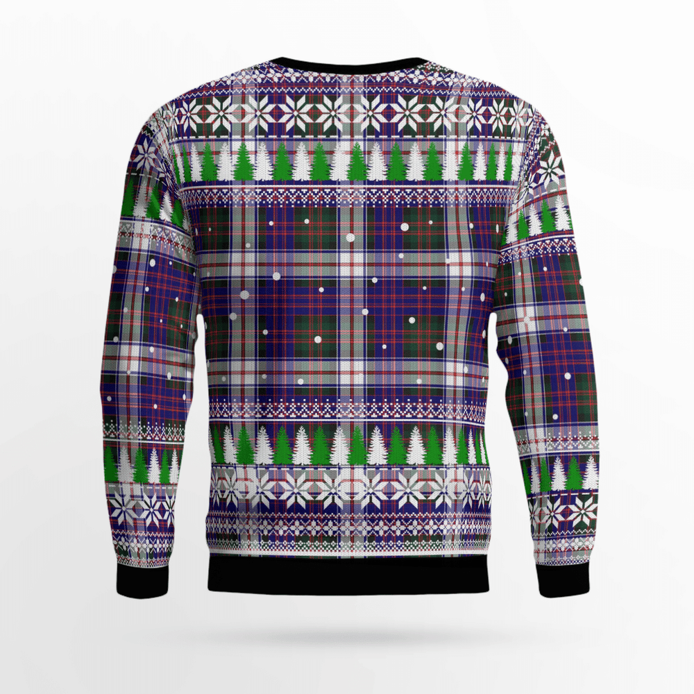 Clan MacDonald Dress Modern Crest Tartan Christmas Ugly Sweater HE33 MacDonald Dress Modern Crest Tartan Tartan Ugly Sweater