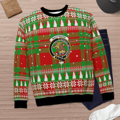 Clan MacGregor Modern Crest Tartan Christmas Ugly Sweater UN56 MacGregor Modern Crest Tartan Tartan Ugly Sweater