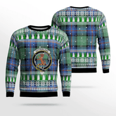 Clan Sutherland Old Ancient Crest Tartan Christmas Ugly Sweater LA88 Sutherland Old Ancient Crest Tartan Tartan Ugly Sweater
