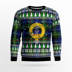 Clan Smith Modern Crest Tartan Christmas Ugly Sweater JN37 Smith Modern Crest Tartan Tartan Ugly Sweater