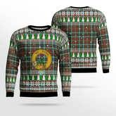 Clan Thomson Hunting Modern Crest Tartan Christmas Ugly Sweater LG64 Thomson Hunting Modern Crest Tartan Tartan Ugly Sweater