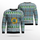 Clan Thomson Crest Tartan Christmas Ugly Sweater OC83 Thomson Crest Tartan Tartan Ugly Sweater