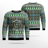 Clan Walkinshaw Crest Tartan Christmas Ugly Sweater GC80 Walkinshaw Crest Tartan Tartan Ugly Sweater