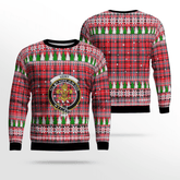 Clan Udny Crest Tartan Christmas Ugly Sweater EK19 Udny Crest Tartan Tartan Ugly Sweater