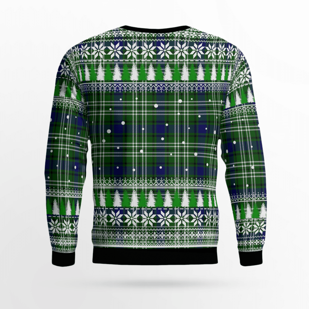 Clan Swinton (Tweedside) Crest Tartan Christmas Ugly Sweater VG83 Swinton (Tweedside) Crest Tartan Tartan Ugly Sweater