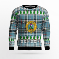 Clan Thomson Crest Tartan Christmas Ugly Sweater OC83 Thomson Crest Tartan Tartan Ugly Sweater