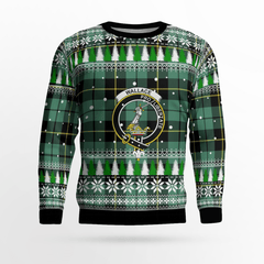Clan Wallace Hunting Ancient Crest Tartan Christmas Ugly Sweater KG38 Wallace Hunting Ancient Crest Tartan Tartan Ugly Sweater