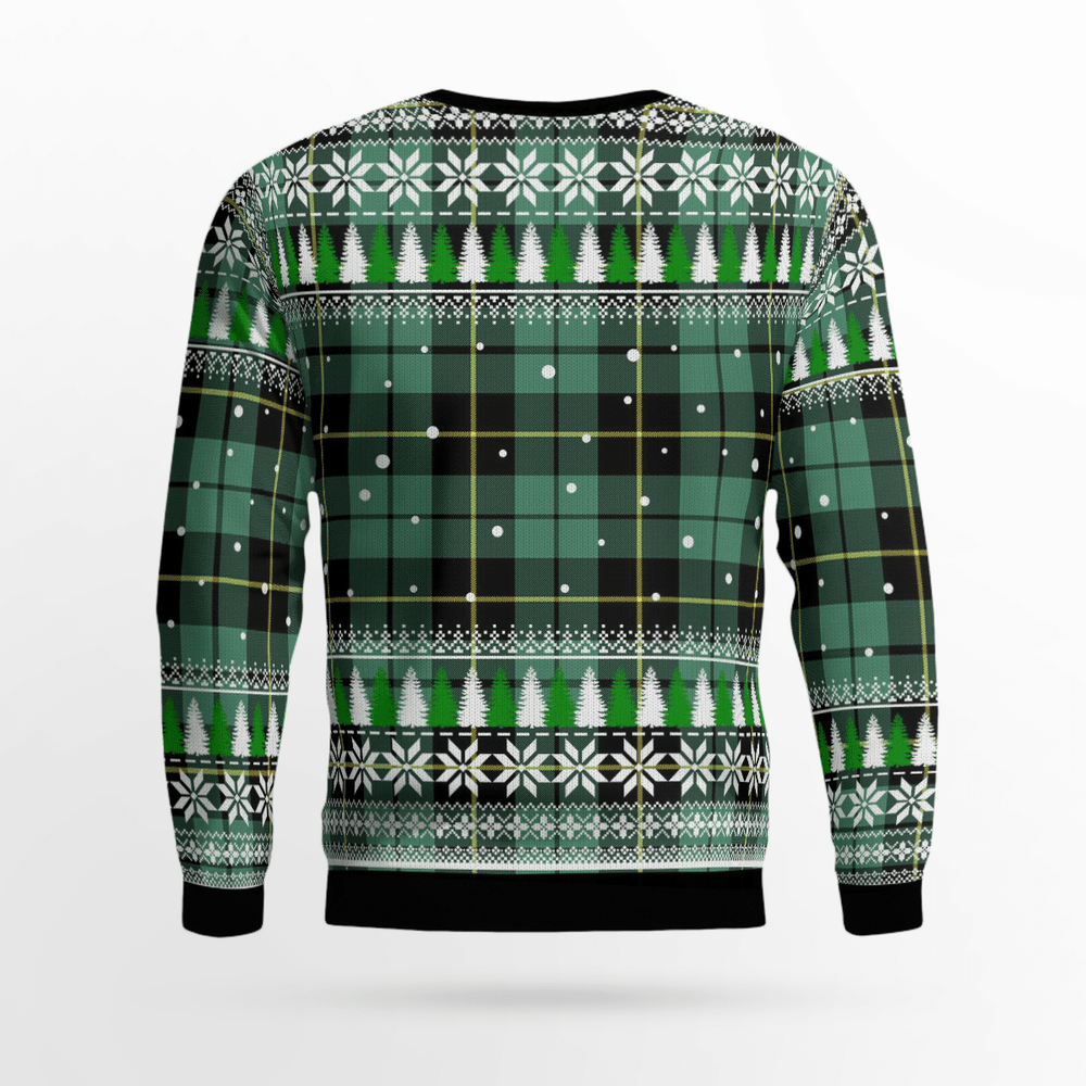 Clan Wallace Hunting Ancient Crest Tartan Christmas Ugly Sweater KG38 Wallace Hunting Ancient Crest Tartan Tartan Ugly Sweater
