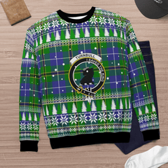 Clan Turnbull Hunting Crest Tartan Christmas Ugly Sweater UK94 Turnbull Hunting Crest Tartan Tartan Ugly Sweater