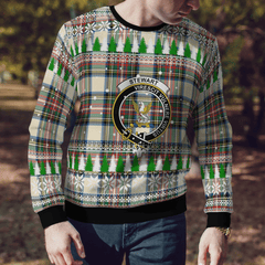 Clan Stewart Dress Ancient Crest Tartan Christmas Ugly Sweater XE17 Stewart Dress Ancient Crest Tartan Tartan Ugly Sweater