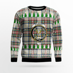 Clan Stewart Dress Ancient Crest Tartan Christmas Ugly Sweater XE17 Stewart Dress Ancient Crest Tartan Tartan Ugly Sweater