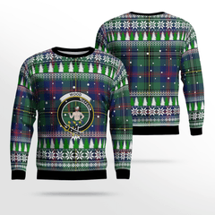 Clan Wood Modern Crest Tartan Christmas Ugly Sweater HP76 Wood Modern Crest Tartan Tartan Ugly Sweater