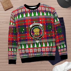 Clan Wauchope Crest Tartan Christmas Ugly Sweater FV70 Wauchope Crest Tartan Tartan Ugly Sweater