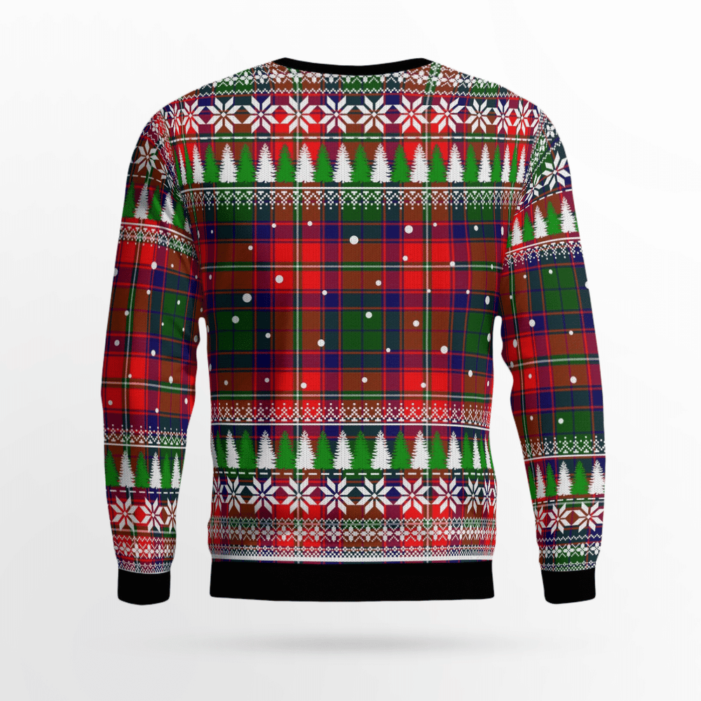 Clan Wauchope Crest Tartan Christmas Ugly Sweater FV70 Wauchope Crest Tartan Tartan Ugly Sweater