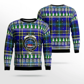 Clan Weir Modern Crest Tartan Christmas Ugly Sweater IT85 Weir Modern Crest Tartan Tartan Ugly Sweater