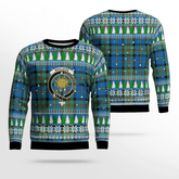Clan MacLeod of Harris Ancient Crest Tartan Christmas Ugly Sweater JI49 MacLeod of Harris Ancient Crest Tartan Tartan Ugly Sweater