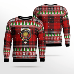 Clan MacLeod of Raasay Crest Tartan Christmas Ugly Sweater DY63 MacLeod of Raasay Crest Tartan Tartan Ugly Sweater