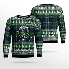 Clan MacNeil (of Colonsay) Crest Tartan Christmas Ugly Sweater YI21 MacNeil (of Colonsay) Crest Tartan Tartan Ugly Sweater