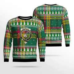 Clan MacMillan Old Ancient Crest Tartan Christmas Ugly Sweater UC21 MacMillan Old Ancient Crest Tartan Tartan Ugly Sweater