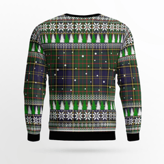 Clan MacMillan Hunting Modern Crest Tartan Christmas Ugly Sweater MJ95 MacMillan Hunting Modern Crest Tartan Tartan Ugly Sweater