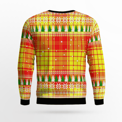 Clan MacMillan Crest Tartan Christmas Ugly Sweater JV59 MacMillan Crest Tartan Tartan Ugly Sweater