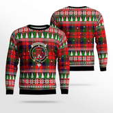Clan MacNaughton Modern Crest Tartan Christmas Ugly Sweater XT40 MacNaughton Modern Crest Tartan Tartan Ugly Sweater