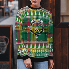 Clan MacMillan Old Ancient Crest Tartan Christmas Ugly Sweater UC21 MacMillan Old Ancient Crest Tartan Tartan Ugly Sweater