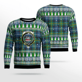 Clan MacNeill of Barra Ancient Crest Tartan Christmas Ugly Sweater ER17 MacNeill of Barra Ancient Crest Tartan Tartan Ugly Sweater