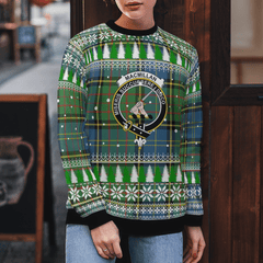 Clan MacMillan Hunting Ancient Crest Tartan Christmas Ugly Sweater AQ88 MacMillan Hunting Ancient Crest Tartan Tartan Ugly Sweater