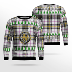 Clan MacPherson Dress Modern Crest Tartan Christmas Ugly Sweater PT59 MacPherson Dress Modern Crest Tartan Tartan Ugly Sweater