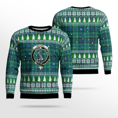 Clan MacNeil of Colonsay Ancient Crest Tartan Christmas Ugly Sweater KO41 MacNeil of Colonsay Ancient Crest Tartan Tartan Ugly Sweater