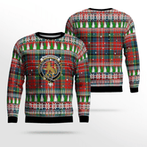 Clan MacPherson Ancient Crest Tartan Christmas Ugly Sweater GB69 MacPherson Ancient Crest Tartan Tartan Ugly Sweater